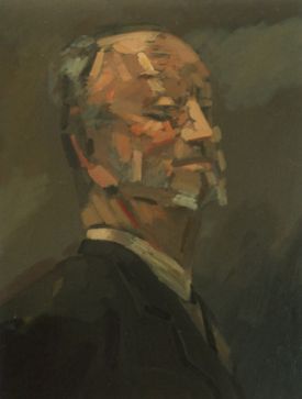 Kurt Masur, 2003, Öl auf Hartfaser, 85 x 67 cm